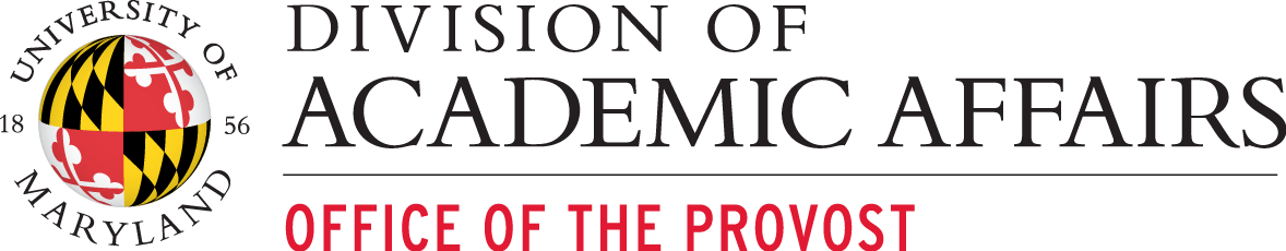 Office of the Provost, Division of Academic Affairs, University of Maryland